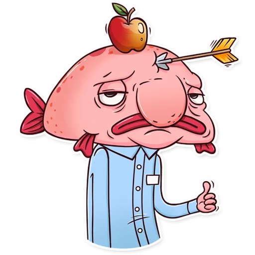 Эмодзи Sad Blobby