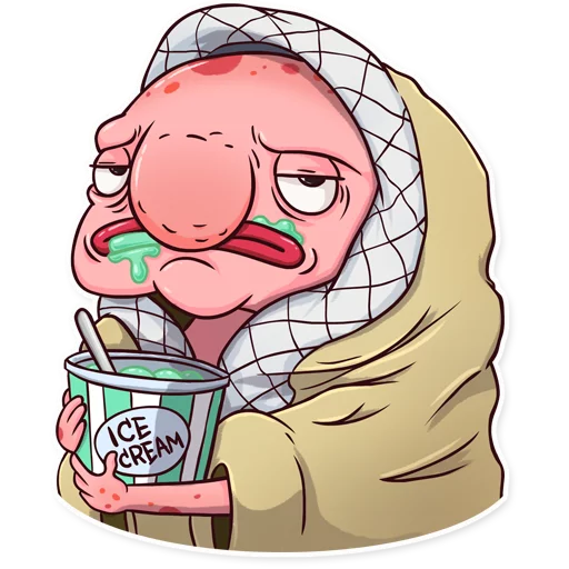 Эмодзи Sad Blobby