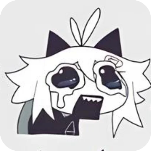 Эмодзи Sad characters kaaatie