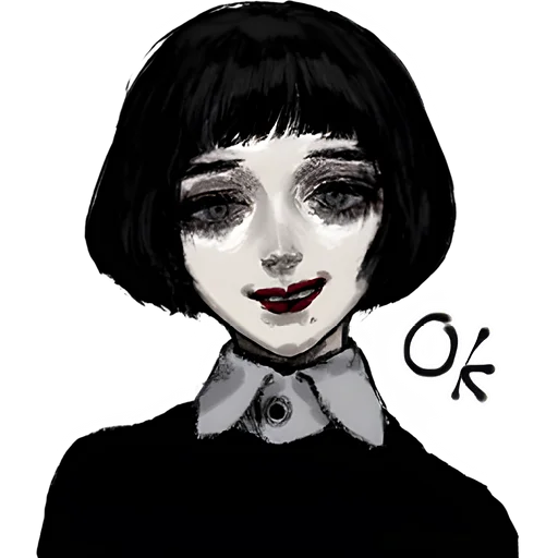 Эмодзи Грустная девочка