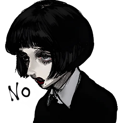 Эмодзи Грустная девочка