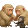 Эмодзи Грустно жить обезьяной