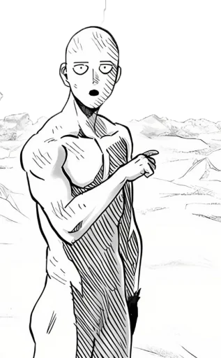 Эмодзи Saitama/Garou