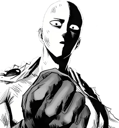 Эмодзи Saitama/Garou