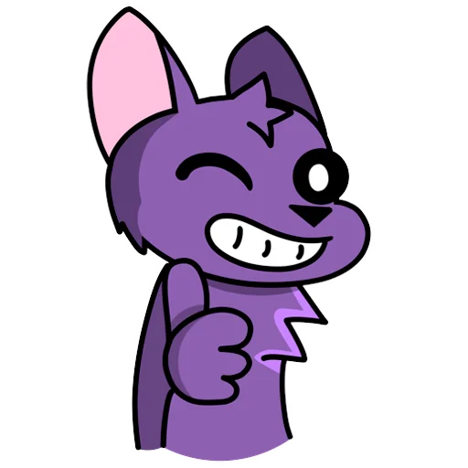 Эмодзи Sam the bat