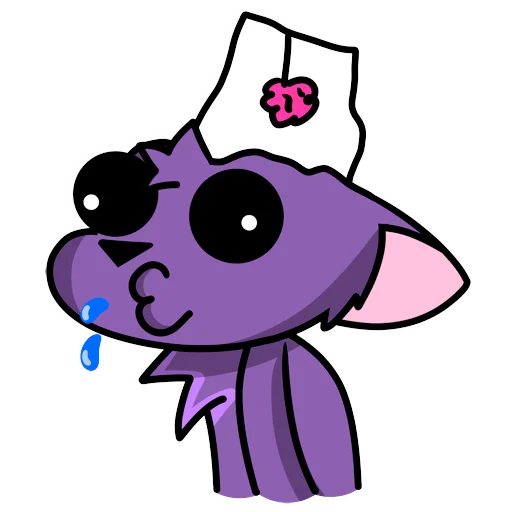 Эмодзи Sam the bat