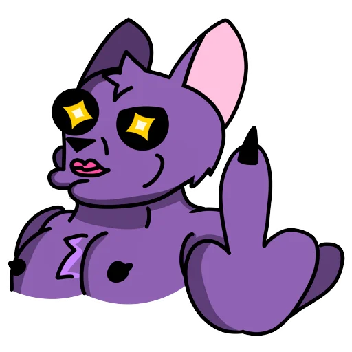 Эмодзи Sam the bat