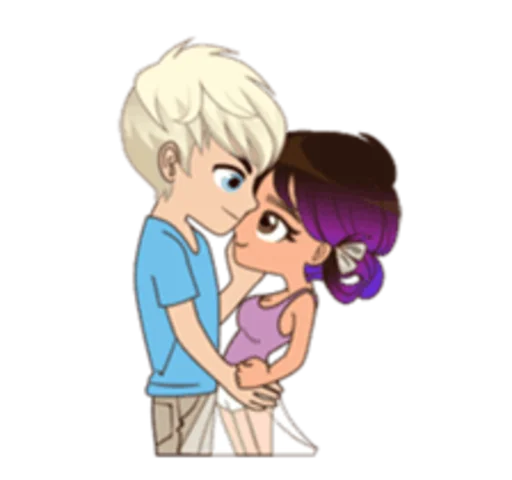 Эмодзи Sam and Sally
