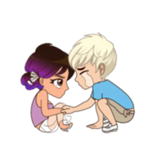 Эмодзи Sam and Sally