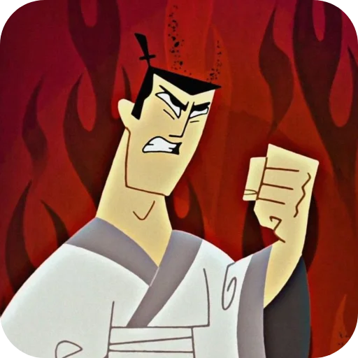 Эмодзи Samurai Jack