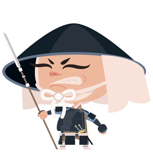 Эмодзи Samurai