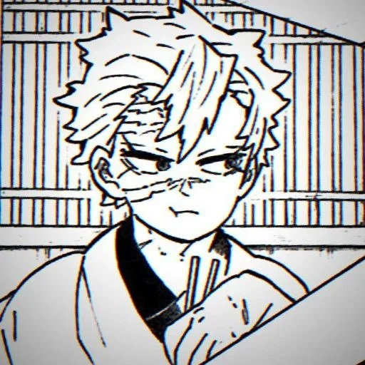 Эмодзи Sanemi Shinazugawa