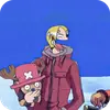Эмодзи Sanji and Zorо