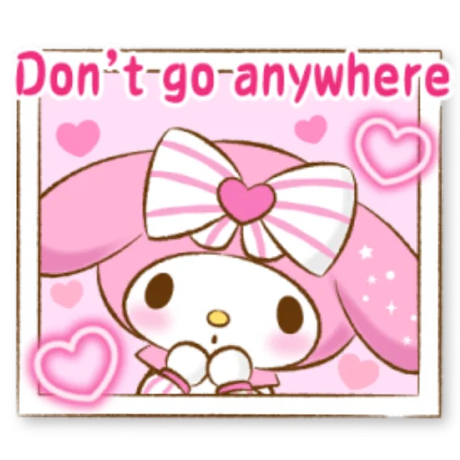 Эмодзи Нарядные Санрио