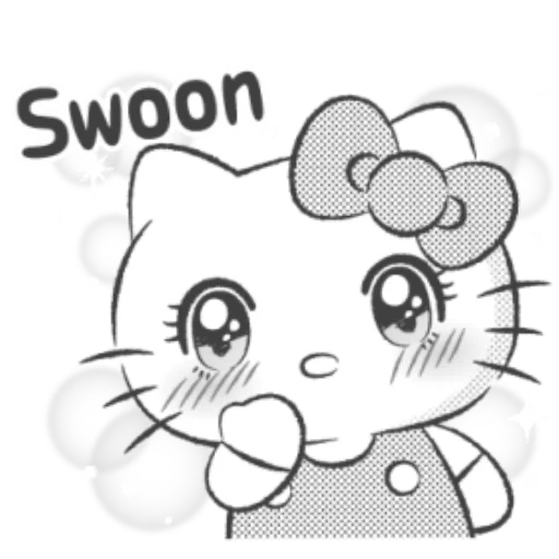 Эмодзи Нарядные Санрио