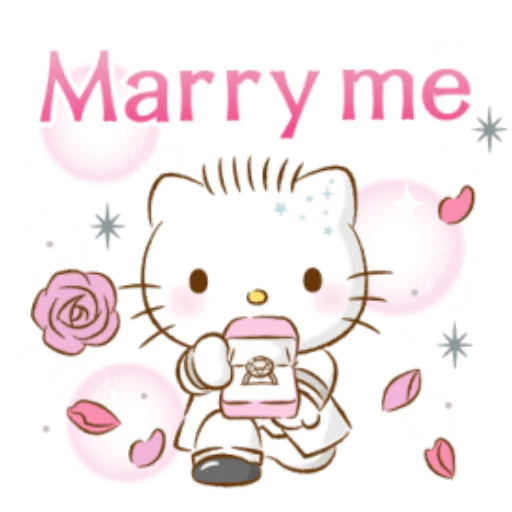 Эмодзи Нарядные Санрио