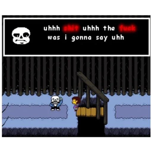 Эмодзи Sans Undertale