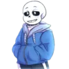 Эмодзи Sans Undertale