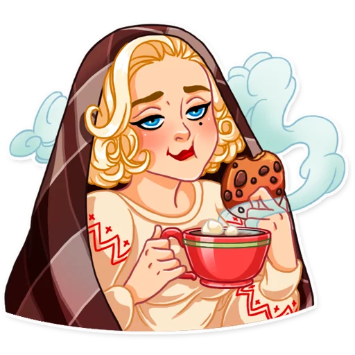 Эмодзи Santa Girl