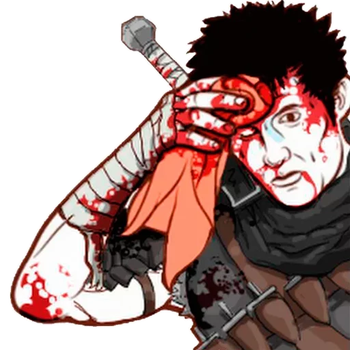 Эмодзи Saramba Berserk