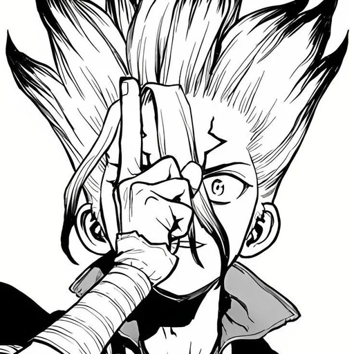 Эмодзи Dr Stone