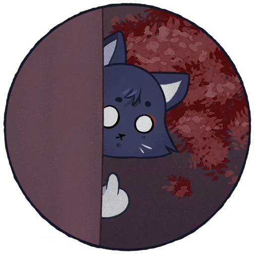 Эмодзи scara buki meow
