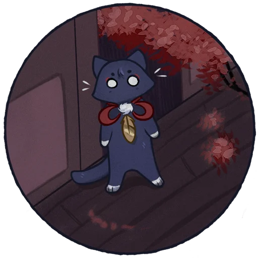 Эмодзи scara buki meow