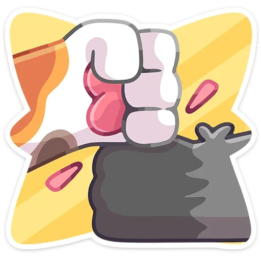 Эмодзи Лапки царапки