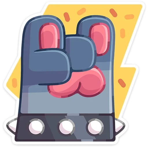 Эмодзи Лапки царапки