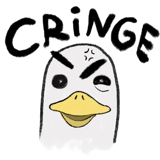 Эмодзи Чайка Чипс