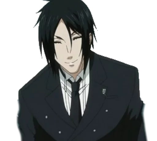 Эмодзи Темный дворецкий 