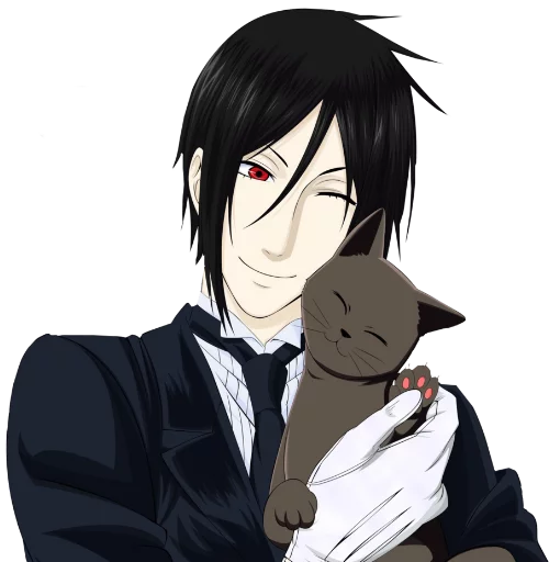 Эмодзи Темный дворецкий 