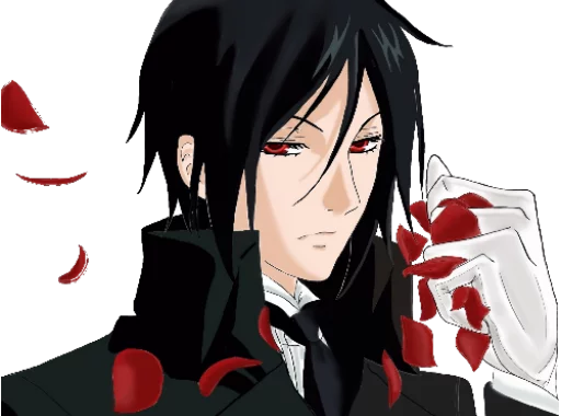 Эмодзи Темный дворецкий 