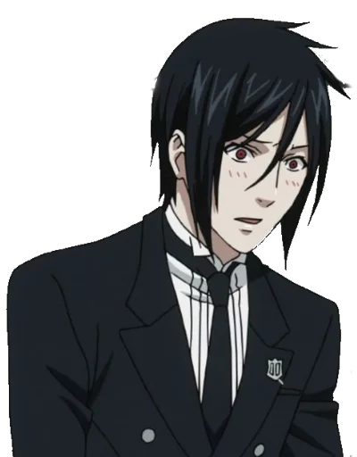 Эмодзи Темный дворецкий 