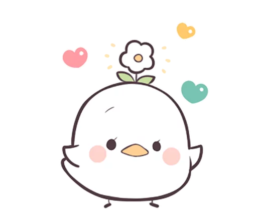 Эмодзи Seedling Bird