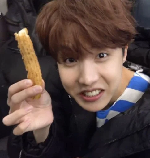 Эмодзи Чон Хосок