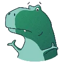 Эмодзи T-Rex by Selectel