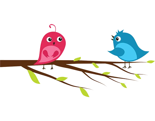 Эмодзи Separator Bird Animal