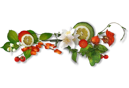 Эмодзи Separator Flower Thick