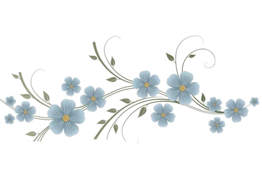 Эмодзи Separator Flower Thick