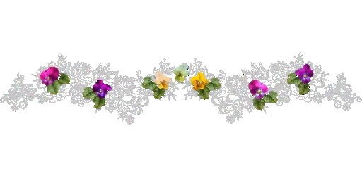 Эмодзи Separator Flower Thin