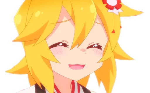 Эмодзи Sewayaki Kitsune no Senko san