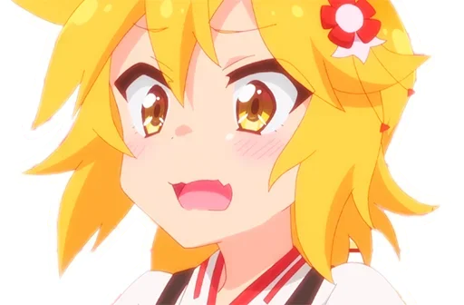 Эмодзи Sewayaki Kitsune no Senko san