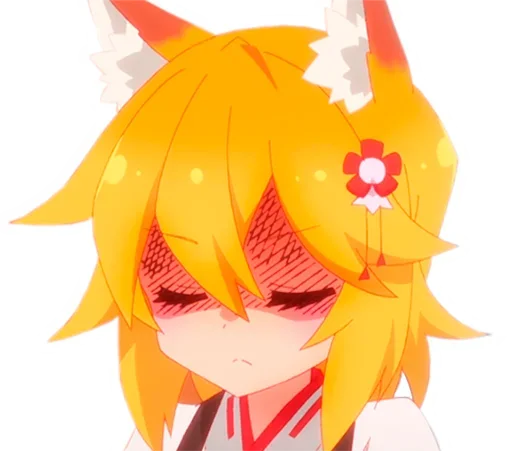 Эмодзи Sewayaki Kitsune no Senko san