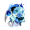 Эмодзи Shadow Milk Cookie