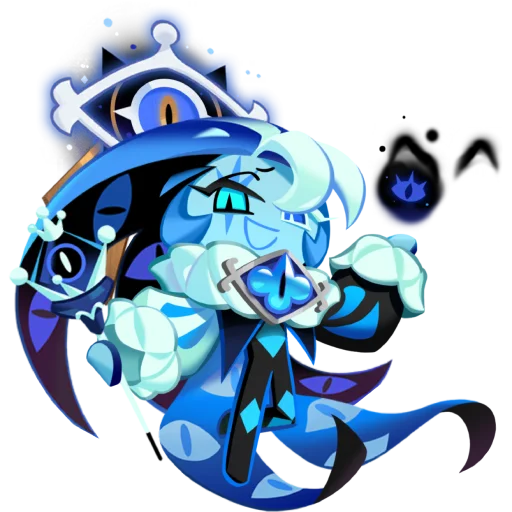 Эмодзи Shadow Milk Cookie