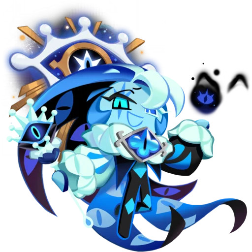 Эмодзи Shadow Milk Cookie