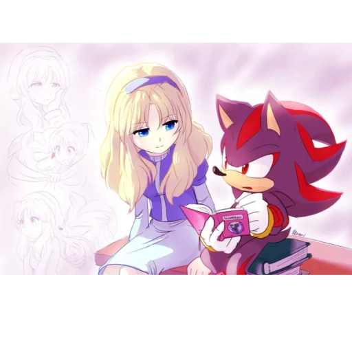 Эмодзи Shadow and Maria