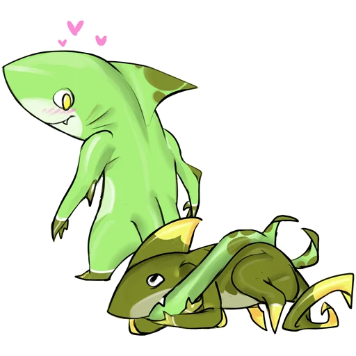 Эмодзи Sharks