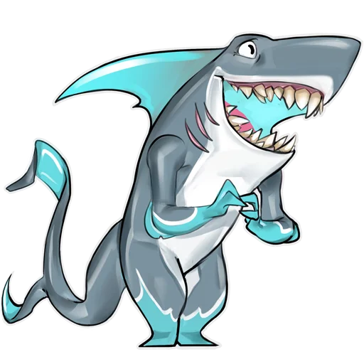 Эмодзи Sharks